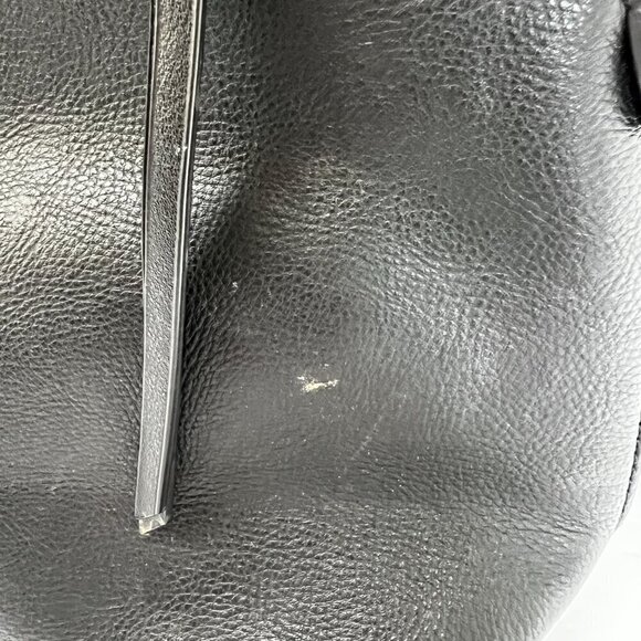 DAVID‎ JONES PARIS Womens Black Leather Backpack Bag (Read) - Picture 11 of 12